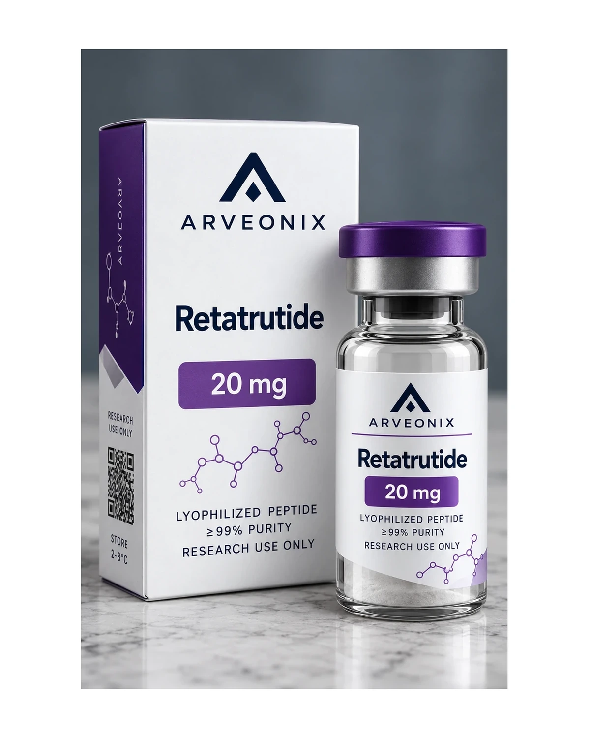 Retatrutide 20mg ARVEONIX product image